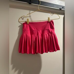Pink gold hinge skirt
